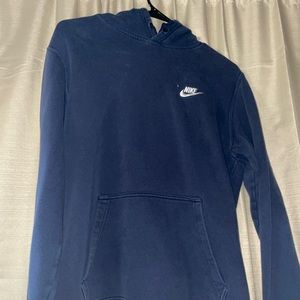 Vintage Navy blue nike hoodie